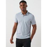 Boss Pio 1 Regular Fit Tonal Logo Polo Shirt - Black
