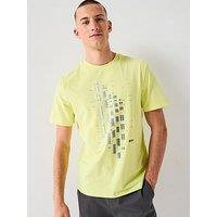 Boss Tee Grx Zone Regular Fit Graphic T-Shirt - Green