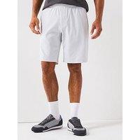 Boss Flex Seersucker Shorts - Light Grey