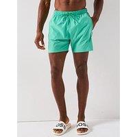 Boss Iconic Mid Length Swimshorts - Green