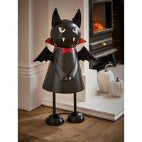 Heaven Sends Large Metal Standing Bat Halloween Decoration