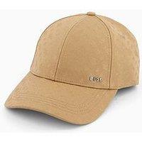 Boss Zed All Over Monogram Cap - Beige