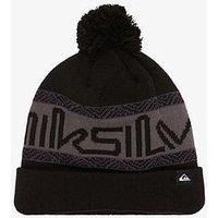 Quiksilver Junior Boys Skiing Summit Beanie Hat - Black