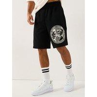 Hugo Relaxed Fit Dubox Jersey Shorts - Black