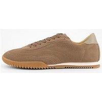 Boss Careton Suede Gumsole Trainers - Beige