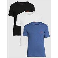 Hugo Bodywear Regular Fit 3 Pack T-Shirt - Assorted