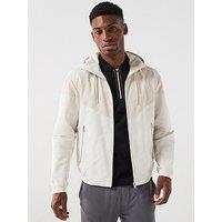 Boss H-Cireno4 Lightweight Hooded Jacket - Beige