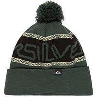 Quiksilver Mens Skiing Summit Beanie Hat - Green
