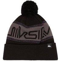 Quiksilver Mens Skiing Summit Beanie Hat - Black