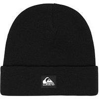 Quiksilver Mens Skiing Brigade Beanie Hat - Black