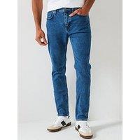 Boss Delaware Slim Fit Jeans - Mid Wash