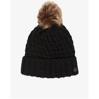 Roxy Junior Girls Blizzard Beanie Hat - Black
