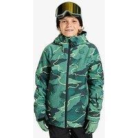 Quiksilver Junior Boys Skiing Mission Printed Jacket - Green