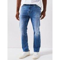 Boss Delaware Slim Fit Jeans - Mid Wash