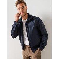 Boss C-Casamu All Over Monogram Lightweight Jacket - Navy