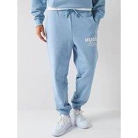 Hugo Blue Nevez Loose International Logo Joggers - Light Blue