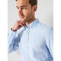 Boss H-Roan Button Down Slim Fit Shirt - Light Blue