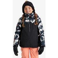 Roxy Junior Girls Skiing Galaxy Jacket - Black