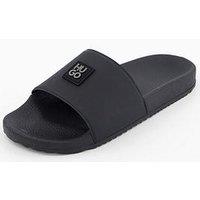Hugo Timein Stacked Logo Sliders - Black