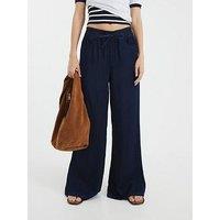 River Island Wide Leg Pants - Blue