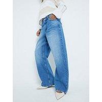 Ri Petite Relaxed Straight Jagger