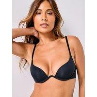 Dorina Neptune Light Padded Plunge Bra - Black