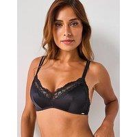 Dorina Doring Origins Shiny Micro Non Padded Bralette - Black