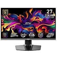 Msi Mpg 272Urx Qd-Oled 27-Inch, 4K Uhd, 240Hz, 0.03Ms, Adaptive Sync - Gaming Monitor