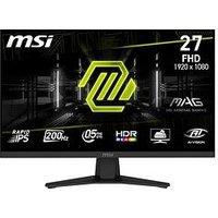 Msi Mag 274F 27-Inch, Full Hd, 200Hz, Rapid Ips, 0.5Ms, Adaptive Sync Gaming Monitor