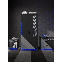 X Rocker Octane 3 Piece Furniture Set &Ndash; Bedside Table, Chest, And Wardrobe - Blue