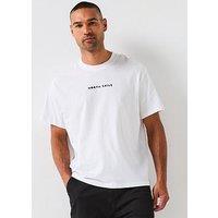 North Sails Centre Logo Crew Neck T-Shirt - White