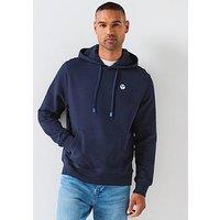 North Sails Small Logo Overhead Hoodie - Navy