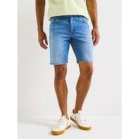 Wrangler Texas Denim Shorts- Blue