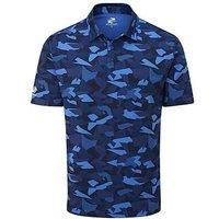 Stuburt Mens Golf Bullfinch Polo - Blue