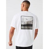 North Sails Small Logo Crew Neck T-Shirt - White
