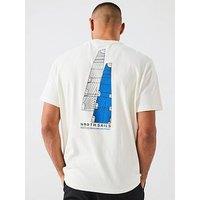 North Sails Small Logo Crew Neck T-Shirt - Off White