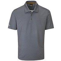Oscar Jacobson Mens Golf Guildford Polo - Grey