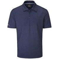 Oscar Jacobson Mens Golf Guildford Polo - Navy