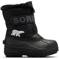Sorel Kids Younger Snow Commander Boot - Black