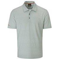 Oscar Jacobson Mens Golf Mansfield Polo - Green