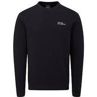 Oscar Jacobson Mens Golf Johnstone Tour Sweatshirt - Black