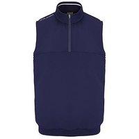 Oscar Jacobson Mens Golf Westland Sleeveless Mid Layer - Navy