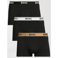 Boss 3 Pack Power Trunks - Black