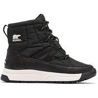Sorel Womens Whitney Waterproof Mid - Black