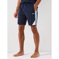 Boss Balance Pima Modal Loungewear Shorts - Navy
