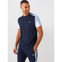 Boss Balance Pima Modal Loungewear T-Shirt - Navy