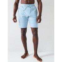 Boss Hd Logo Loungewear Shorts - Light Blue
