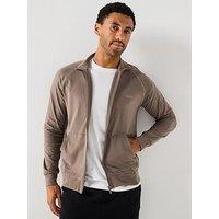 Boss Mix & Match Loungewear Track Top - Brown