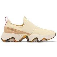 Sorel Womens Kinetic Impact Strap Trainers - Beige