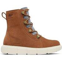 Sorel Womens Explorer Joan Waterproof - Tan - Light Brown
